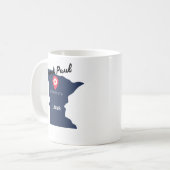 Saint Paul coffee mug  コーヒーマグカップ (正面左)