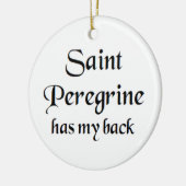 saint peregrine セラミックオーナメント (左)