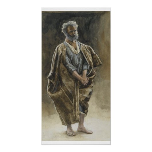 Saint Peter Apostle by James Tissot  ポスター (正面)
