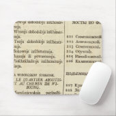 Saint Petersburg, Rosia Title page索引3ページ マウスパッド (マウス)