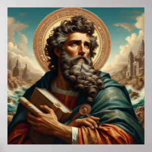 Saint Philip 0 4 x to Size 4" x 4" to 40" X 40" ポスター