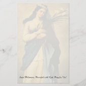 Saint Philomena 便箋 (正面)