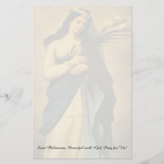 Saint Philomena 便箋 (正面)