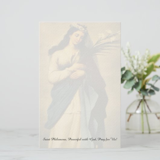 Saint Philomena 便箋 (スタンド正面)