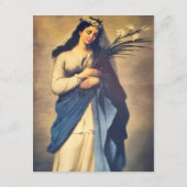 Saint Philomena Inspirational card (裏面)