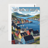 Saint Pierre and Miquelon ポストカード (正面/裏面)
