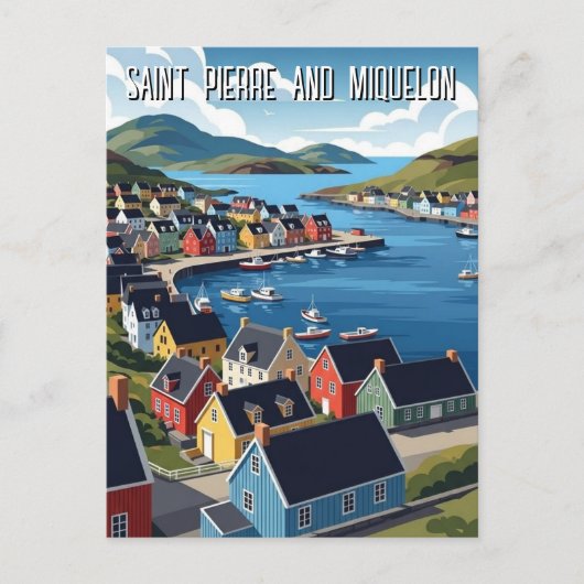 Saint Pierre and Miquelon ポストカード (正面)