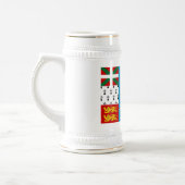 Saint Pierre and Miquelon Flag ビールジョッキ (左)