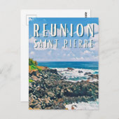 Saint-Pierre Photo Vintage  ポストカード (正面/裏面)