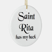 saint rita coffee mug セラミックオーナメント (右)