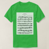 Saint Saens Introduction and Rondo Capriccioso Tシャツ (デザイン正面)
