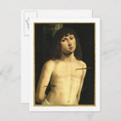 Saint Sebastian、c.1490s（パネルのテンペラ） ポストカード (正面/裏面)