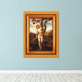 SAINT SEBASTIAN Streted Canvas Print キャンバスプリント (インサイチュ (ウッドフロア))