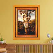 SAINT SEBASTIAN Streted Canvas Print キャンバスプリント (インサイチュ (リビング))