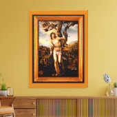 SAINT SEBASTIAN Streted Canvas Print キャンバスプリント (インサイチュ (リビング))