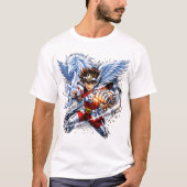 Saint Seiya Pegasus Tシャツ (正面)