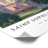 Saint Sophia Cathedral Ukraine Wall Art, Kyiv ポスター (角)