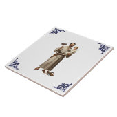 Saint St Joseph & Chiltd Jesus Religious タイル (側面)