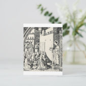 Saint Stephen the Protomartyr Fine Art Iconography ポストカード (スタンド正面)