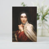Saint Teresa of Avila Holy Card サンキューカード (スタンド正面)