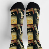 Saint Teresa of Avila Mystic of Fire Art  ソックス (上部)