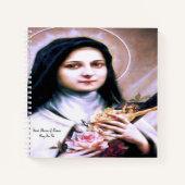 Saint Therese of Liseux Notebook ノートブック (正面)