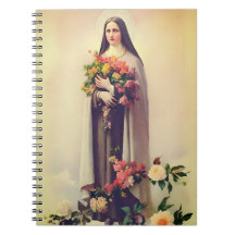 Saint Therese of Liseux Notebook