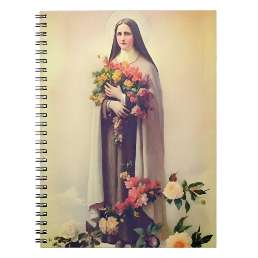 Saint Therese of Liseux Notebook ノートブック (正面)