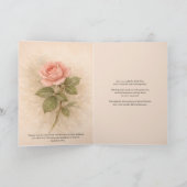 Saint Thérèse with Child Jesus Catholic カード (内部)