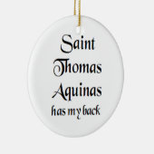 saint thomas aquinas セラミックオーナメント (右)