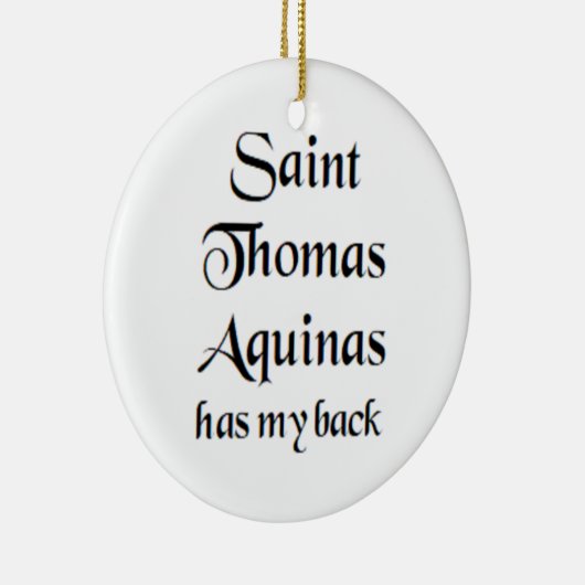saint thomas aquinas セラミックオーナメント (右)