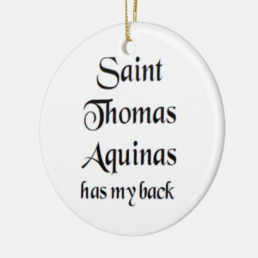saint thomas aquinas セラミックオーナメント (左)