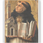 Saint Thomas Aquinas Doctor of Truth シール (正面)