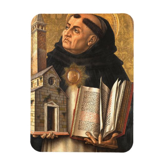 Saint Thomas Aquinas Doctor of Truth マグネット (縦)
