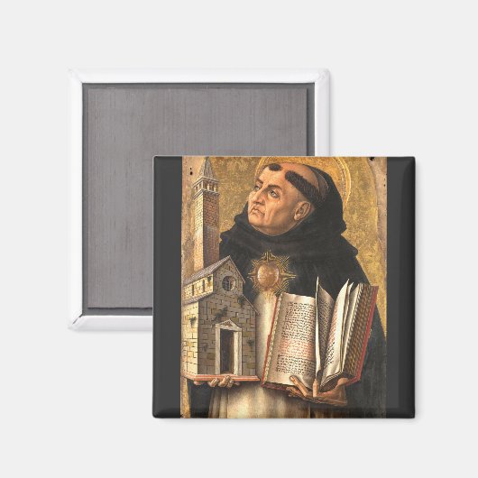Saint Thomas Aquinas Doctor of Truth マグネット (正面/裏面)