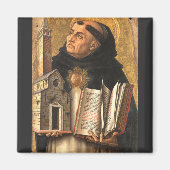 Saint Thomas Aquinas Doctor of Truth マグネット (正面)