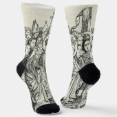 Saint Ursula virgin and martyr ソックス (傾斜あり)