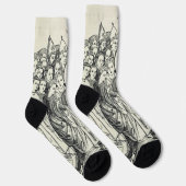 Saint Ursula virgin and martyr ソックス (右)