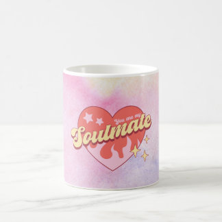Saint Valentin - you are my soulmate コーヒーマグカップ