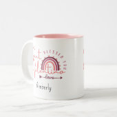 Saint Valentinoあなた賛美のカスタマイズが大好き ツートーンマグカップ (正面左)