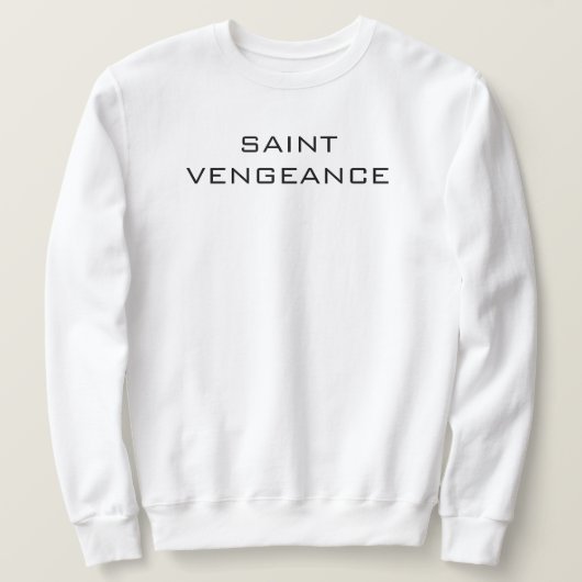 SAINT VENGEANCE  スウェットシャツ (デザイン正面)