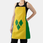 Saint Vincent Flag エプロン (インサイチュ)