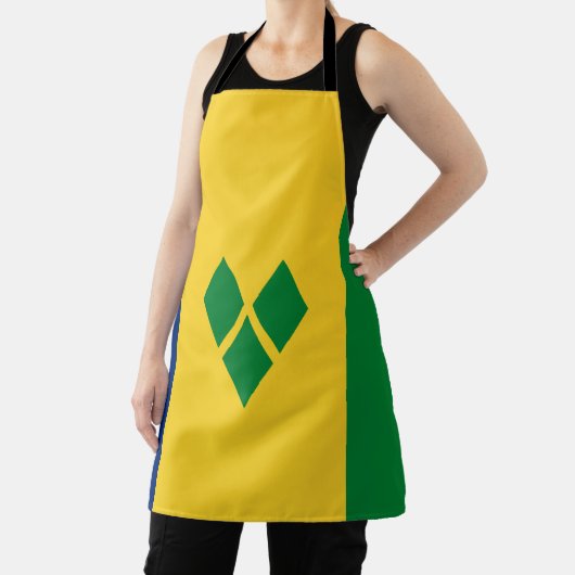 Saint Vincent Flag エプロン (インサイチュ)