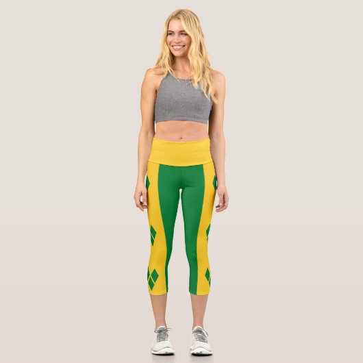 Saint Vincent Flag カプリレギンス (正面)