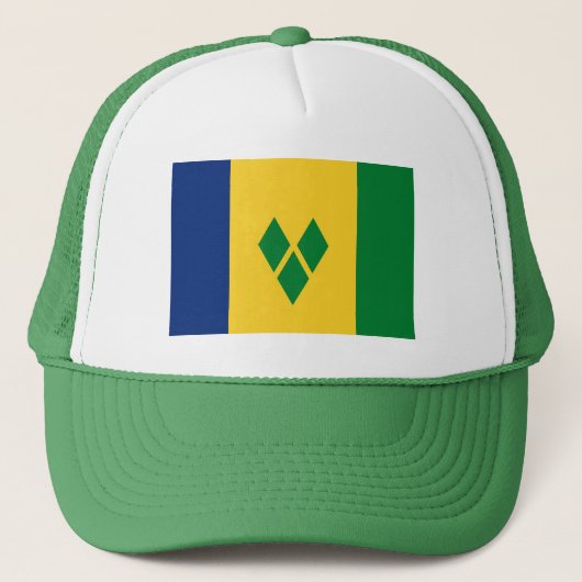 Saint Vincent Flag キャップ (正面)