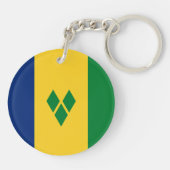 Saint Vincent Flag キーホルダー (裏面)