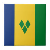 Saint Vincent Flag タイル (正面)