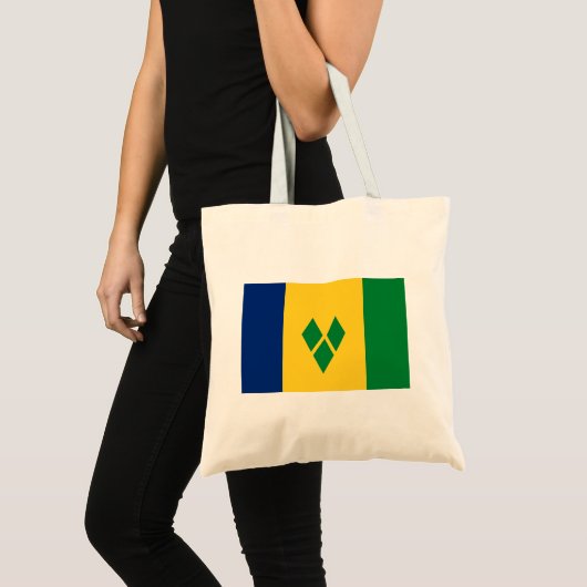 Saint Vincent Flag トートバッグ (正面(商品))