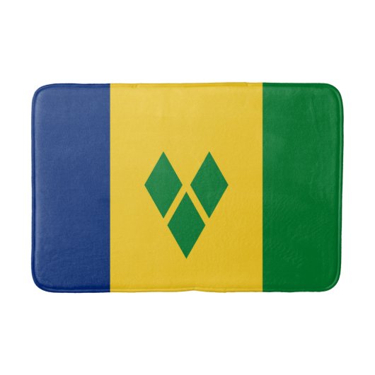 Saint Vincent Flag バスマット (正面)