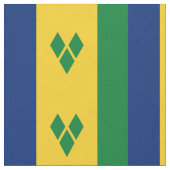 Saint Vincent Flag ファブリック (クローズアップ)